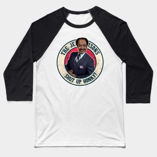 Shut Up Honky - The Jeffersons Baseball T-Shirt